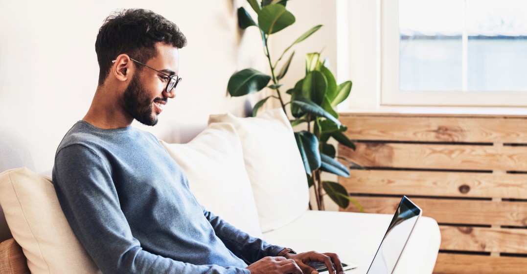 man looking up The best ways to learn a language