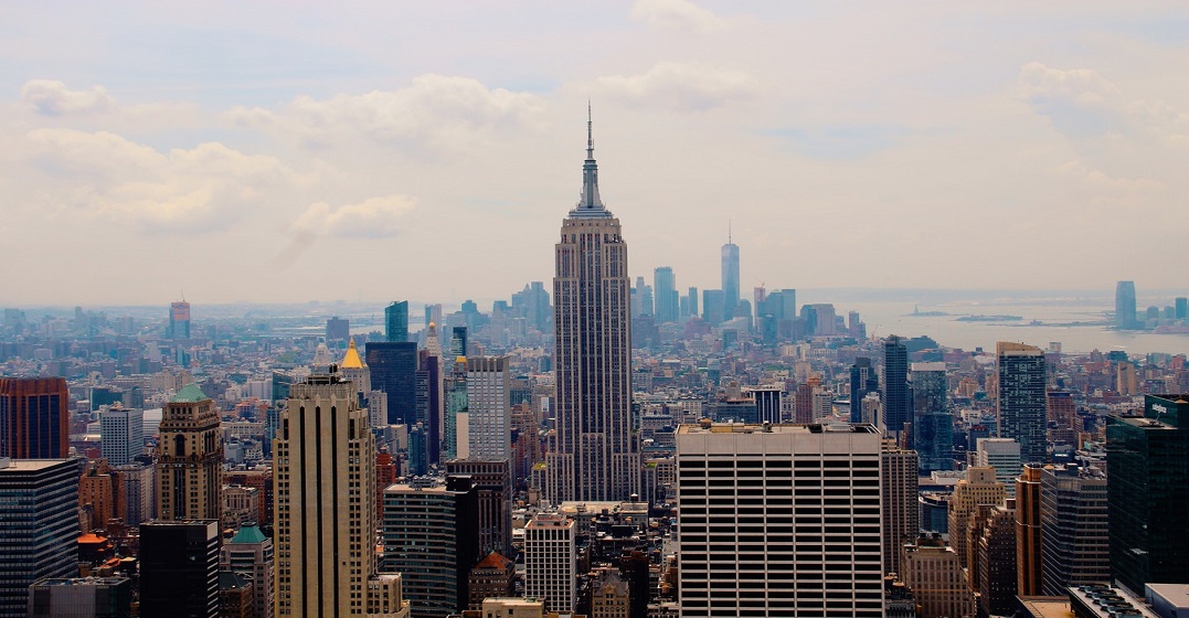 Die Skyline New Yorks: die Stadt, in der viele FIlme gedreht wurden