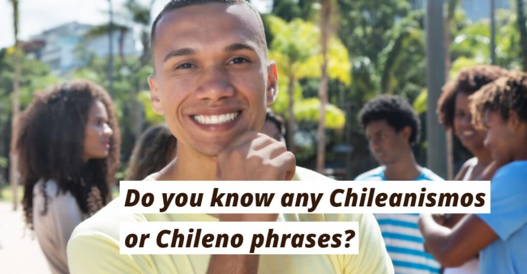 A smiling man thinking about how to learn Chilean Spanish
