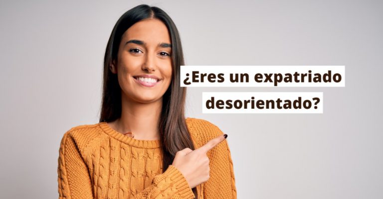 Mujer joven preguntándose cómo cambia tu identidad cultural cuando te conviertes en un expatriado