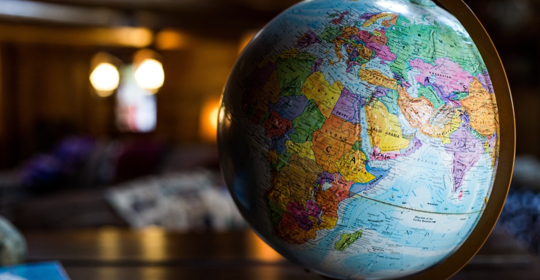 Die meistgesprochenen Sprachen der Welt : Globus