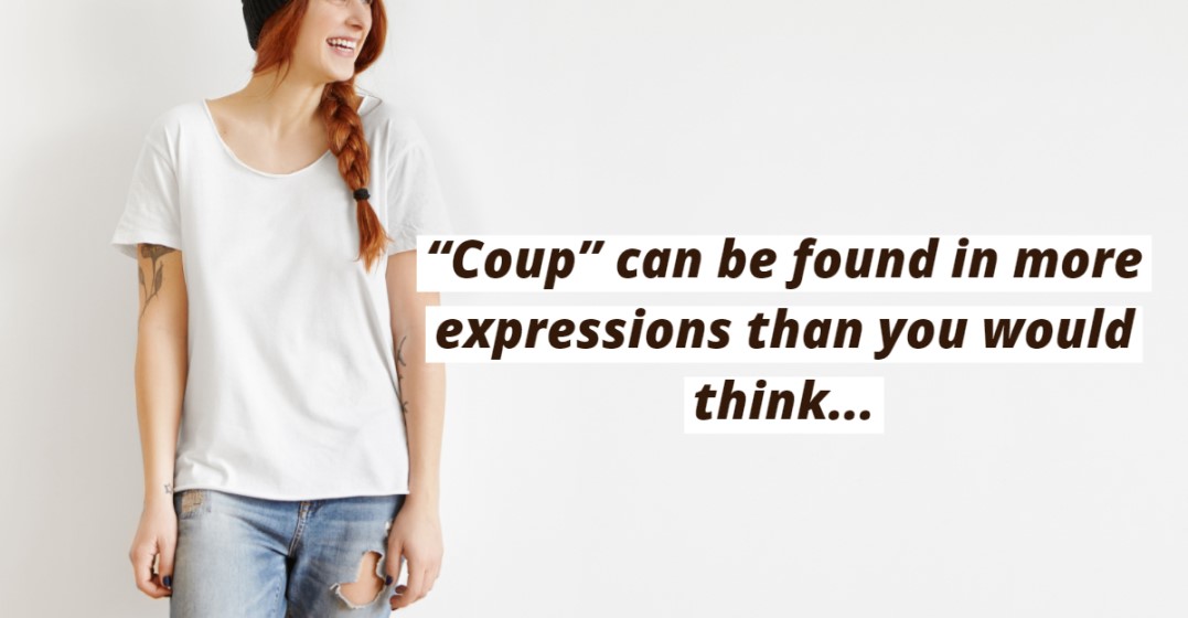 A smiling woman learning about expressions with