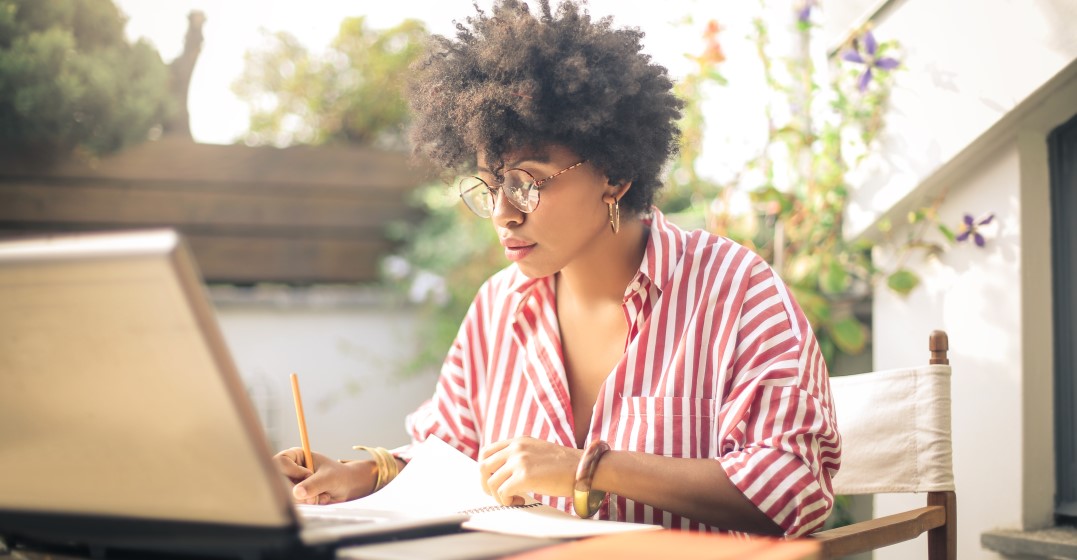 woman learning More on the modals of obligation in English