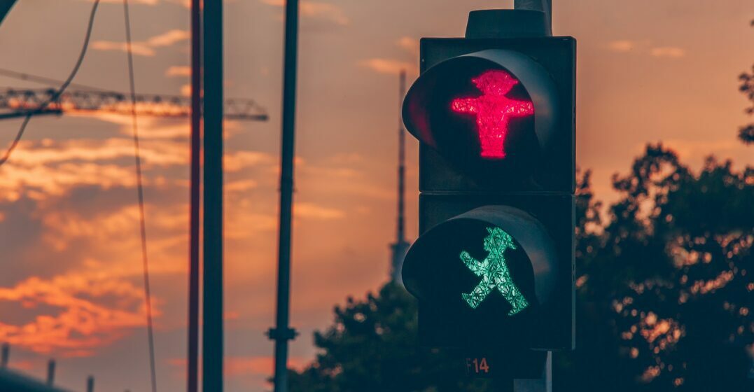 A Berlin AMpelmännchen, a symbol of Ostalgie