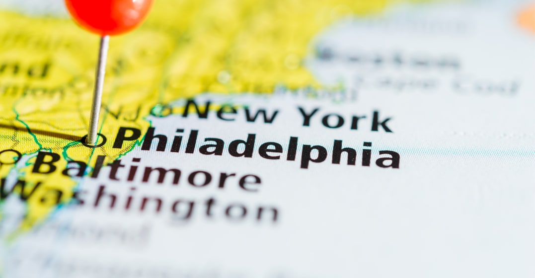 the philadelphia accent map