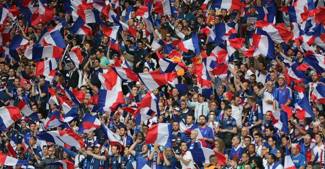 Football game with one of the top French football teams playing