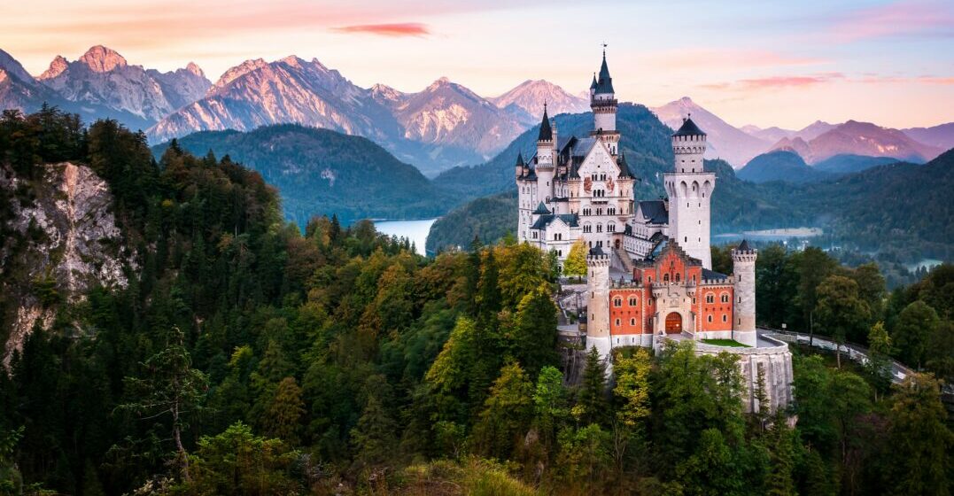 Neuschwanstein castle - one of the best attractions in Germany