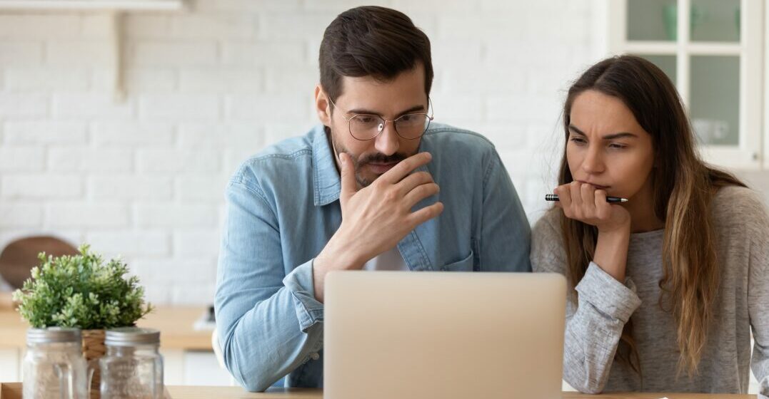 Couple wondering when to use between or among