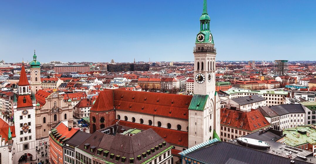 St. Peter's Church in Munich as a symbol of religion in Germany