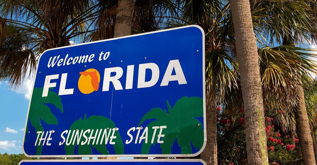 Welcome sign saying 
