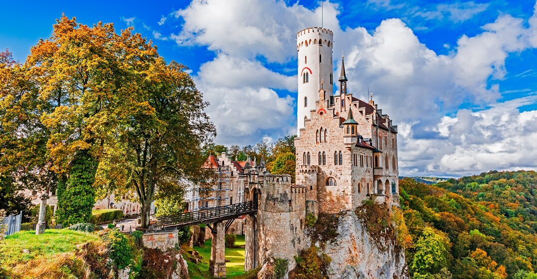 Lichtenstein castle, one of the many castles in Germany