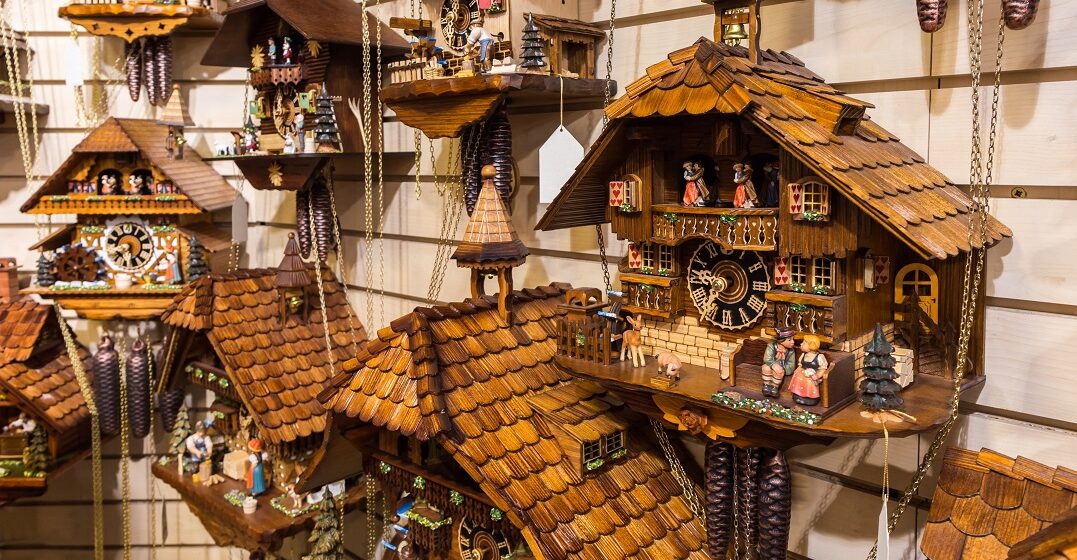 A cuckoo clock, one of the best gifts from Germany