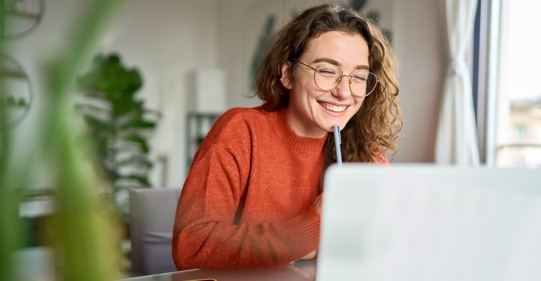 Young woman learning how to ask where are you from in French
