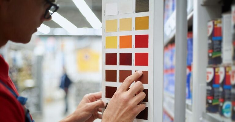 being a businessman essay Man,Choosing,A,Suitable,Sample,Of,The,Desired,Paint,.