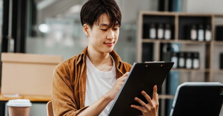 being a businessman essay Education,Student,Asian,Teenager,Studying,Mba,Online,Classes,With,Technology,