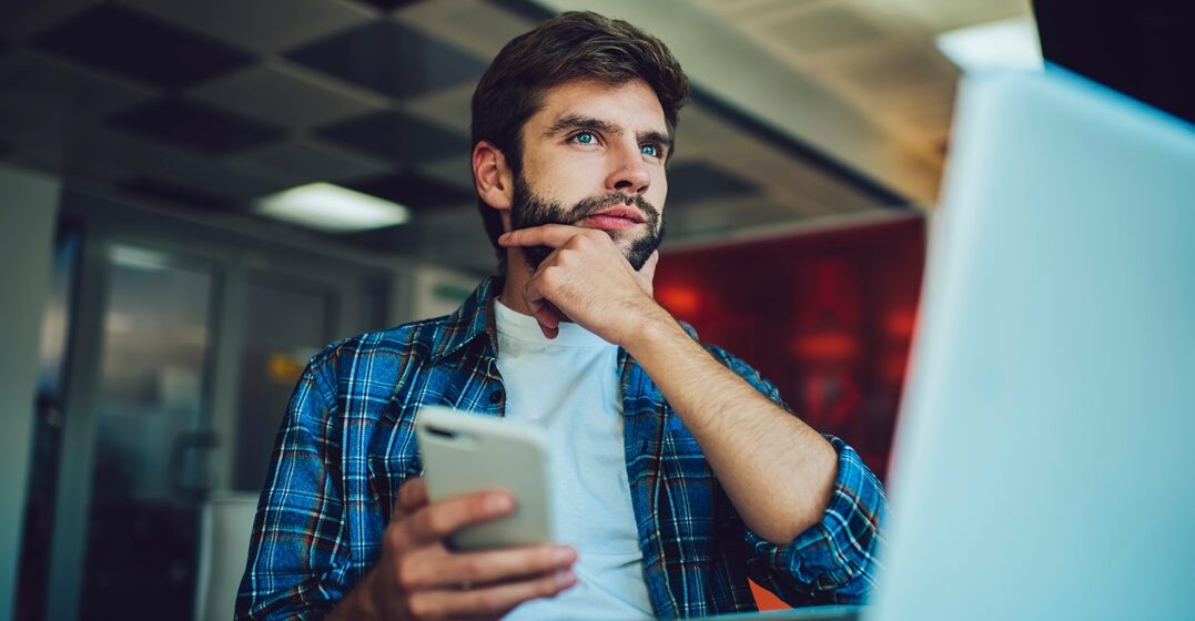 Man wondering how long does it take to learn French